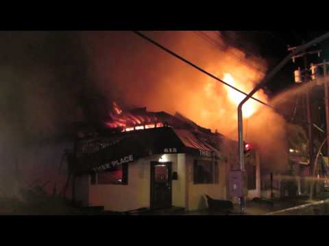 Williston Park Building Fire  Nassau County N.Y. 7/24/14