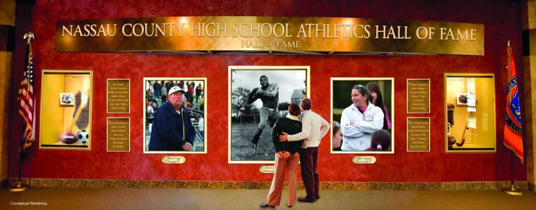 Former Roslyn athletic director inducted to county sports hall of fame