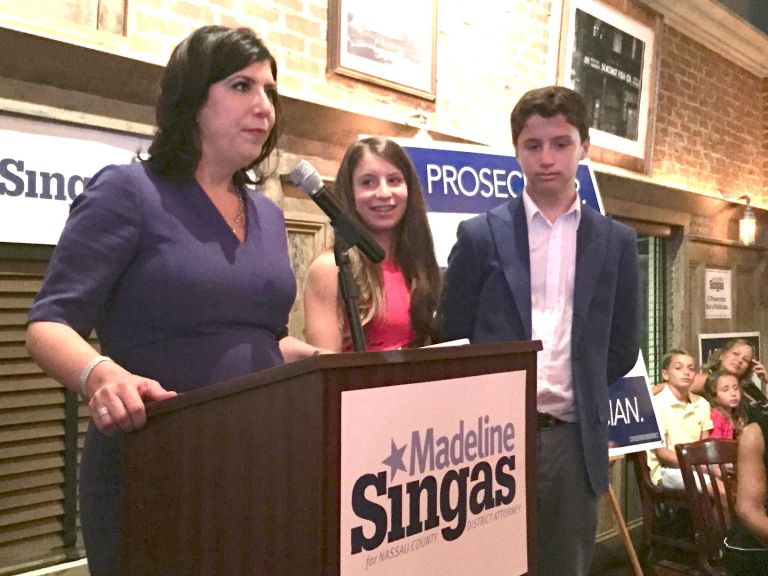 Singas wins Democratic primary in Nassau district attorney race