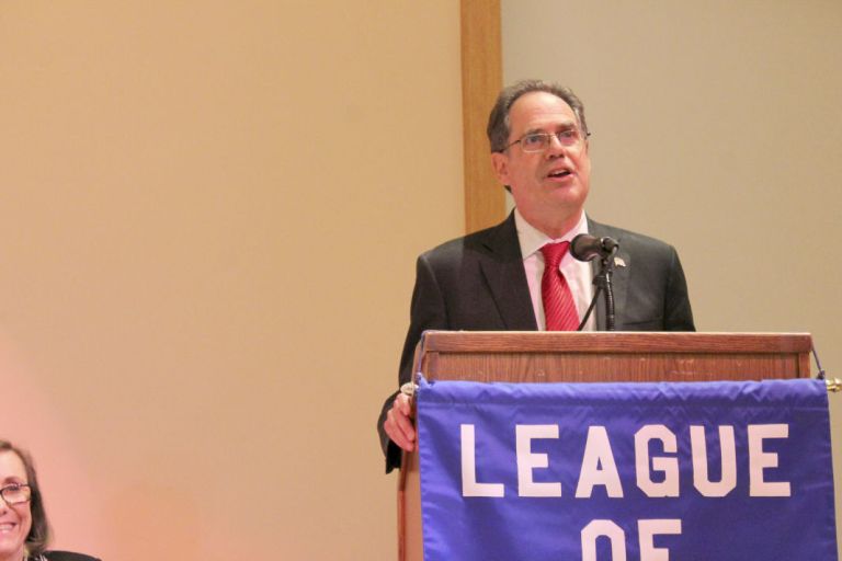 Candidates make their case at League of Women Voters forum Candidates make their case at League of Women Voters forum