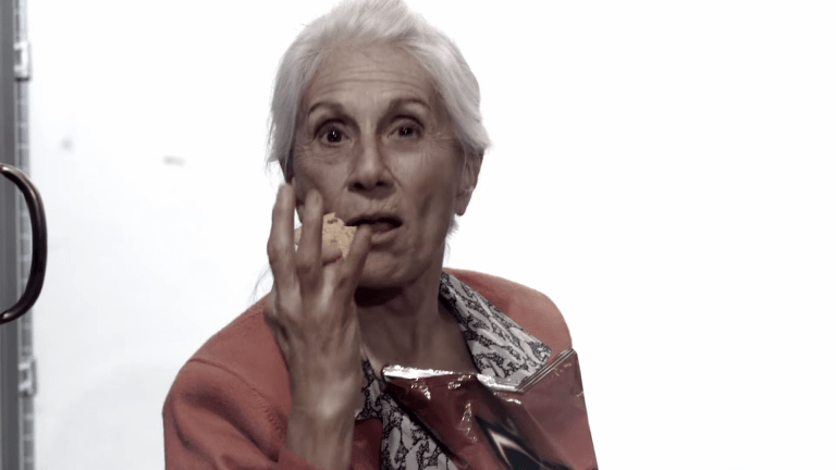 77-year-old woman fulfilling acting dream