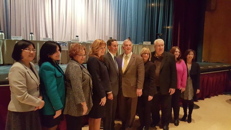 State and local officials look for education policy reform