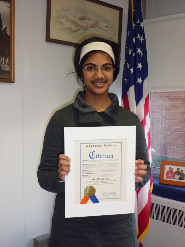 NHP’s Megha Gopal wins research grant NHP’s Megha Gopal wins research grant