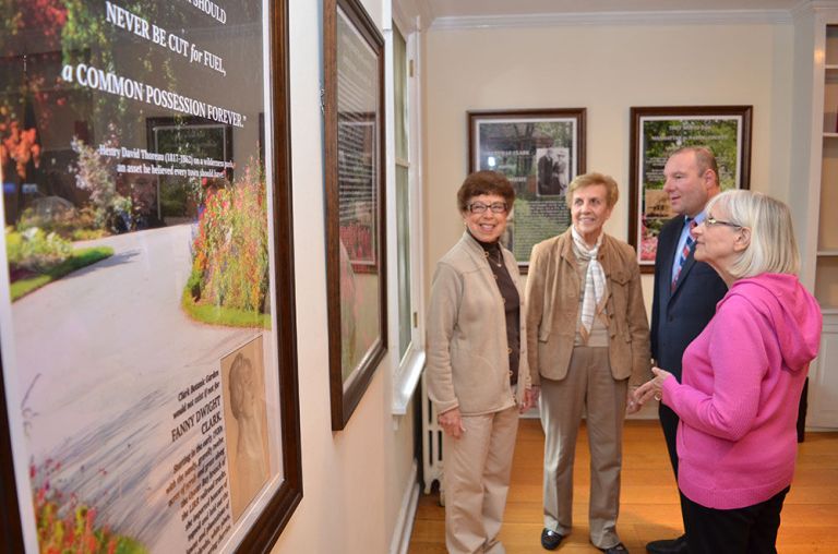 Clark Gardens history told in poster exhibit