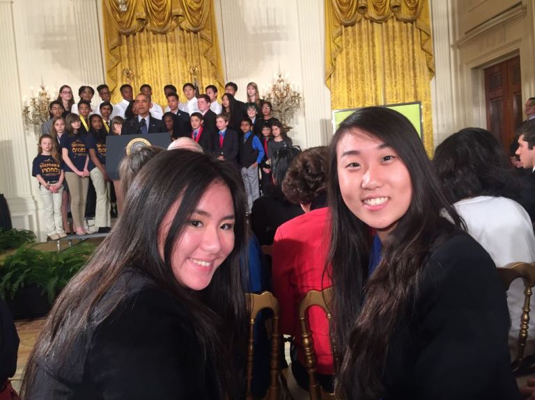Manhasset Students Visit the White House, Meet President Barack Obama