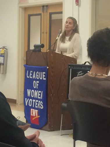 Port school board candidates clash at open forum Port school board candidates clash at open forum