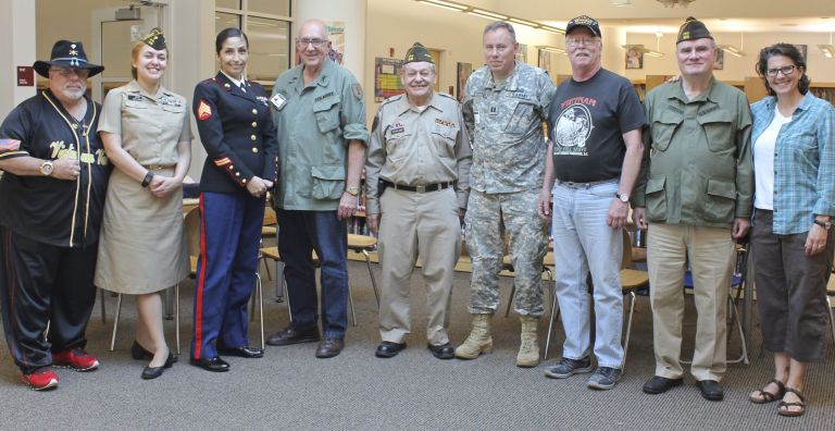 Vets discuss war history at Weber