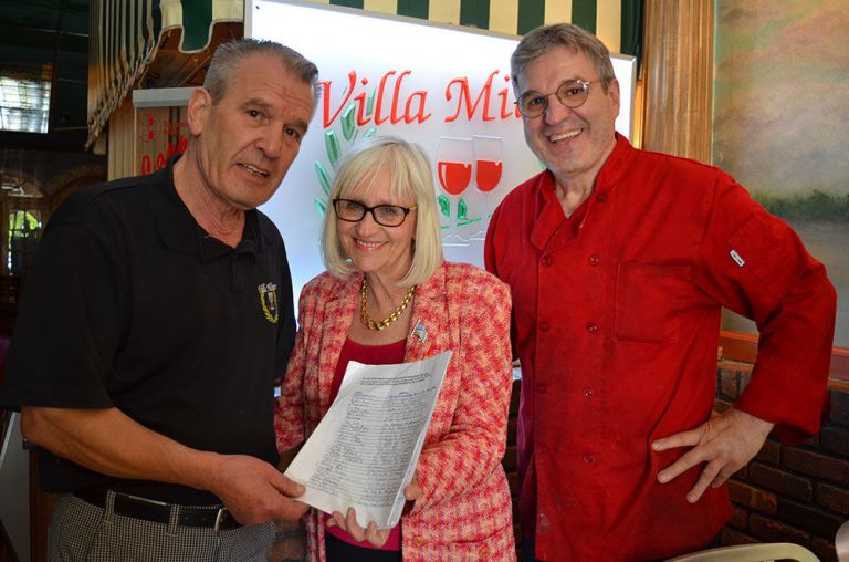 Villa Milano serves up support for Sixth Precinct