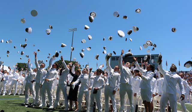 U.S. Merchant Marine Academy Midshipmen set sail after graduation U.S. Merchant Marine Academy Midshipmen set sail after graduation