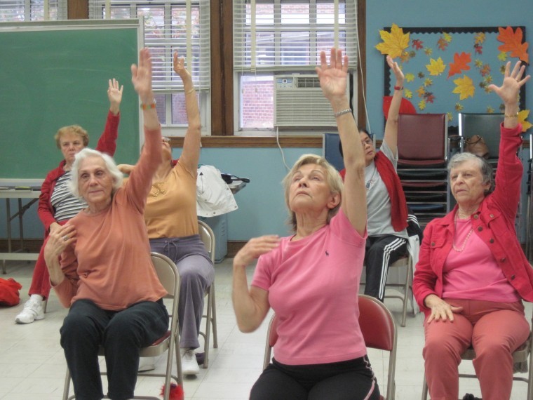 Seniors shake it, to keep it