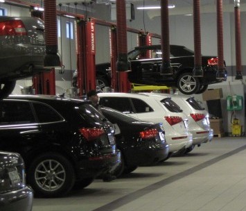 Biener Audi opens high tech service center