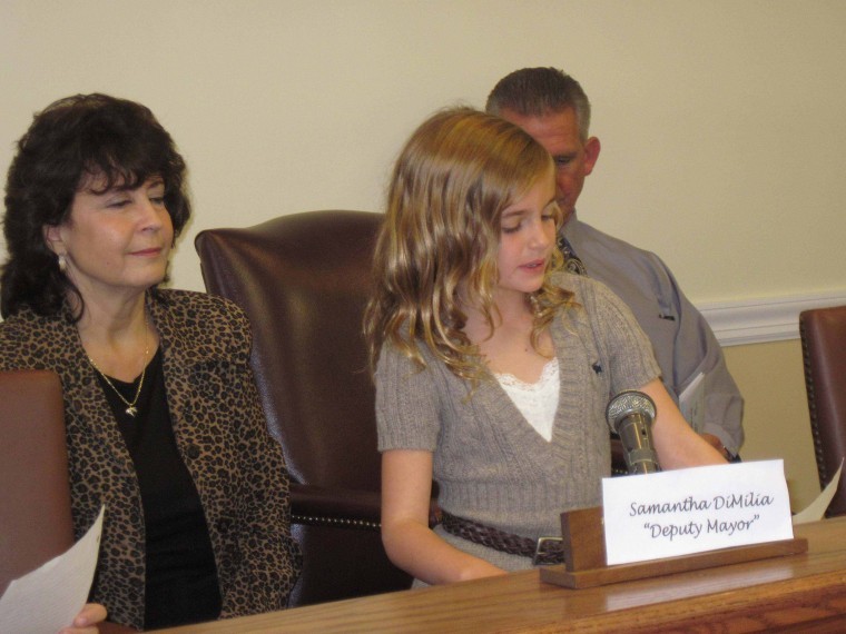 Williston Park board gives kids lesson