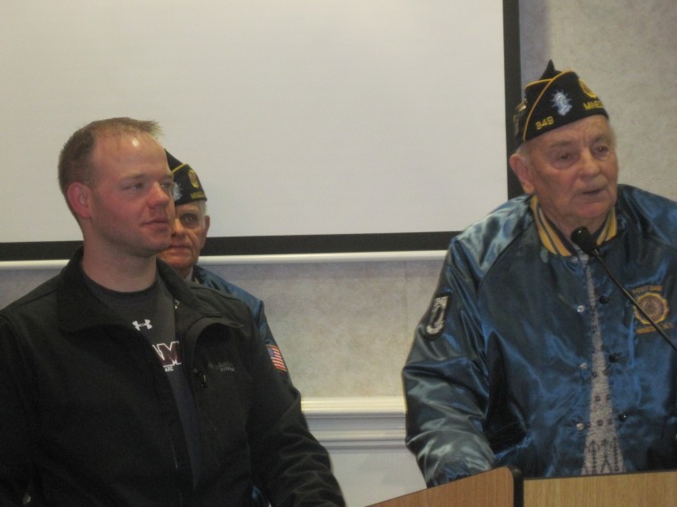 Iraq War veteran honored at Mineola board meeting Iraq War veteran honored at Mineola board meeting