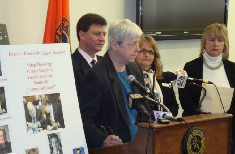 Dems blast Mangano over contracts to law firm