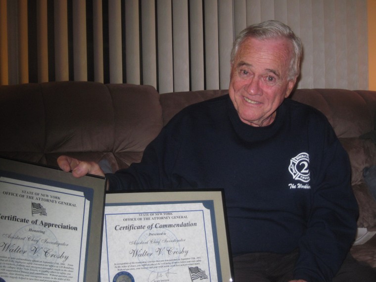 Crosby’s service spans Mineola FD to Son of Sam