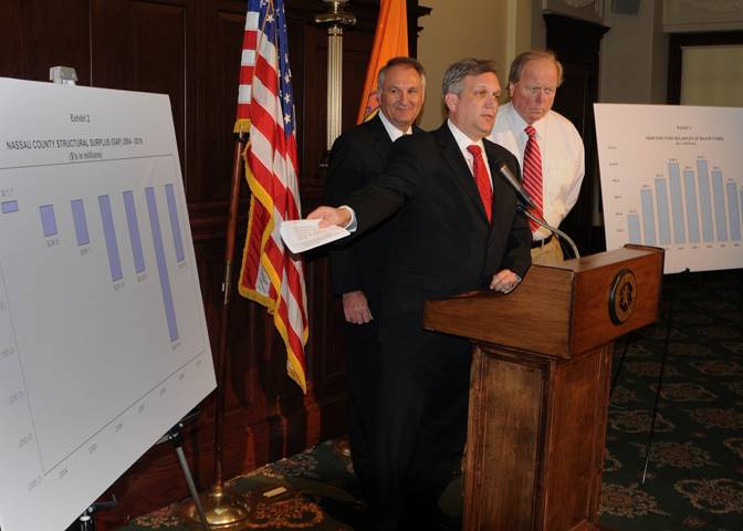 Mangano reports 2010 surplus, blasts critics Mangano reports 2010 surplus, blasts critics