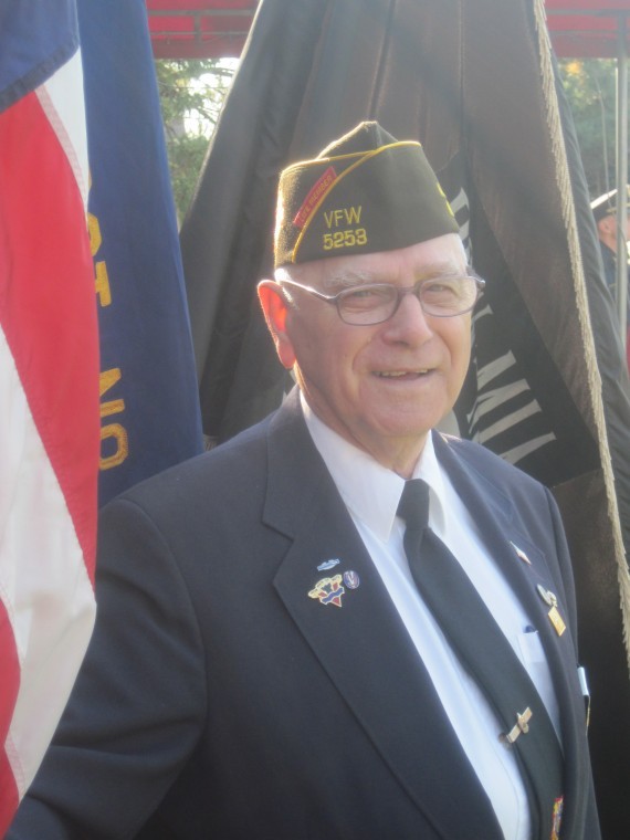 Albertson V.F.W leader knighted by French Albertson V.F.W leader knighted by French