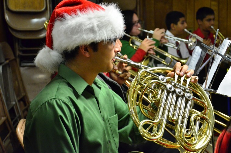 Magical prelude to tree lighting