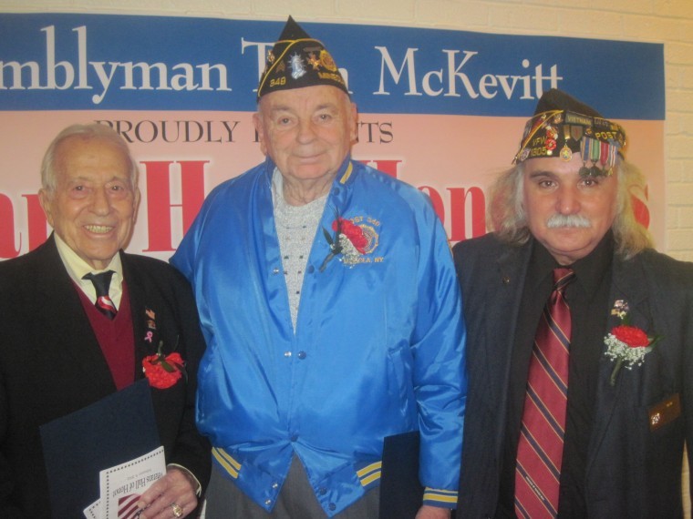 McKevitt honors war veterans McKevitt honors war veterans