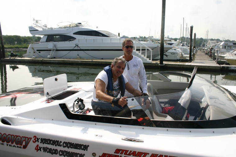 Cancer survivor breaks LI boat mark Cancer survivor breaks LI boat mark