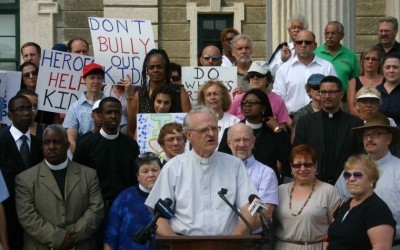 Religious leaders blast program cuts Religious leaders blast program cuts