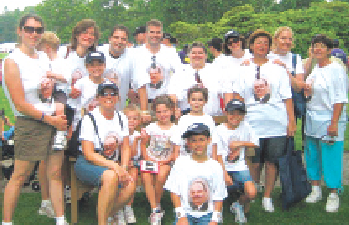 Honoring father in cancer walk