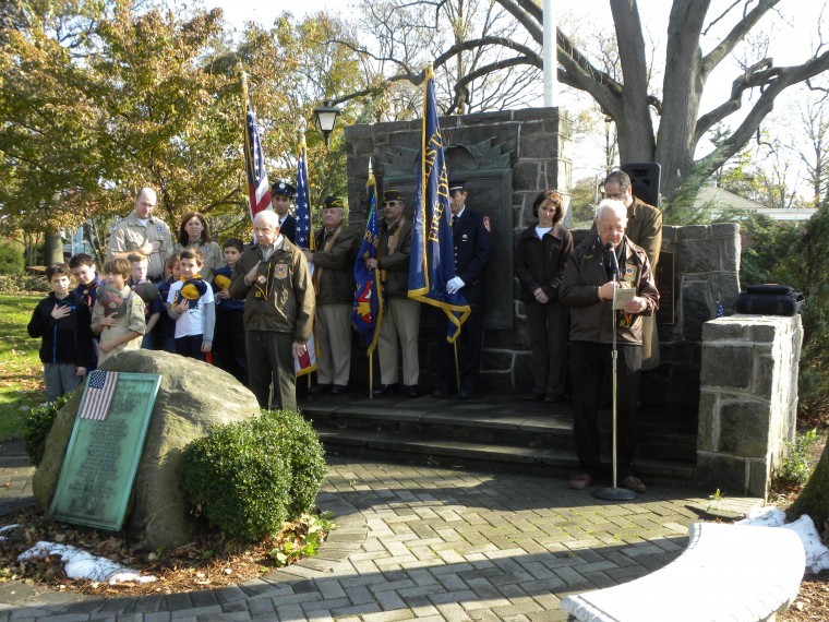 EW honors vets in village ceremony