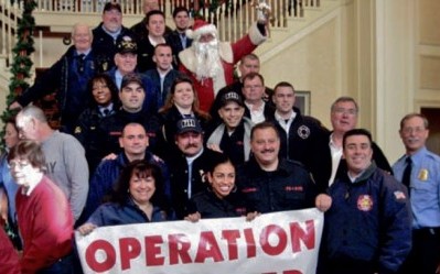 Firefighters prepare convoy to aid vets Firefighters prepare convoy to aid vets