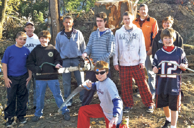 Scouts step up for NHP parks cleanup Scouts step up for NHP parks cleanup