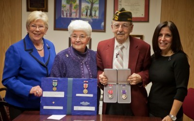 70 years later Mineola vet receives medals