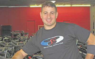 Health club helps vet give, get back Health club helps vet give, get back
