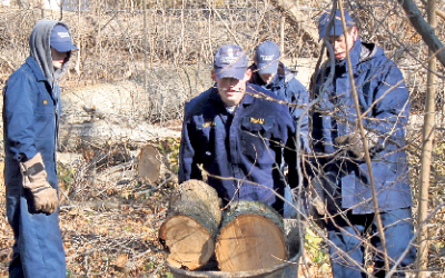 Midshipmen step up for Kings Point Park Midshipmen step up for Kings Point Park
