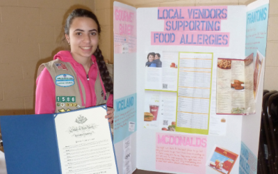 Sharing life experience with food allergies