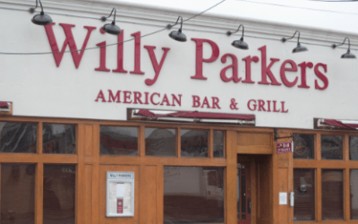 Willy Parkers closed, on the block