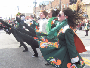 Eyes, sun shines on St. Patrick’s Parade