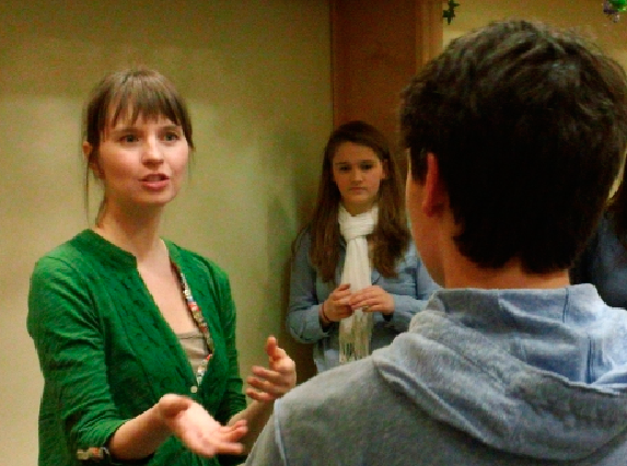 Broadway actress Camp holds workshop Broadway actress Camp holds workshop
