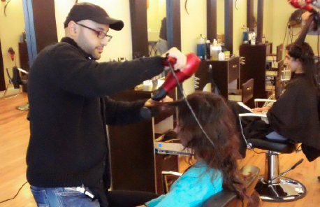 Salon grows by offering cutting edge