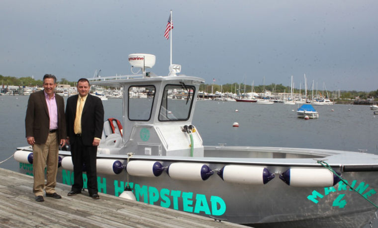 Town unveils new hi-tech dock kiosk