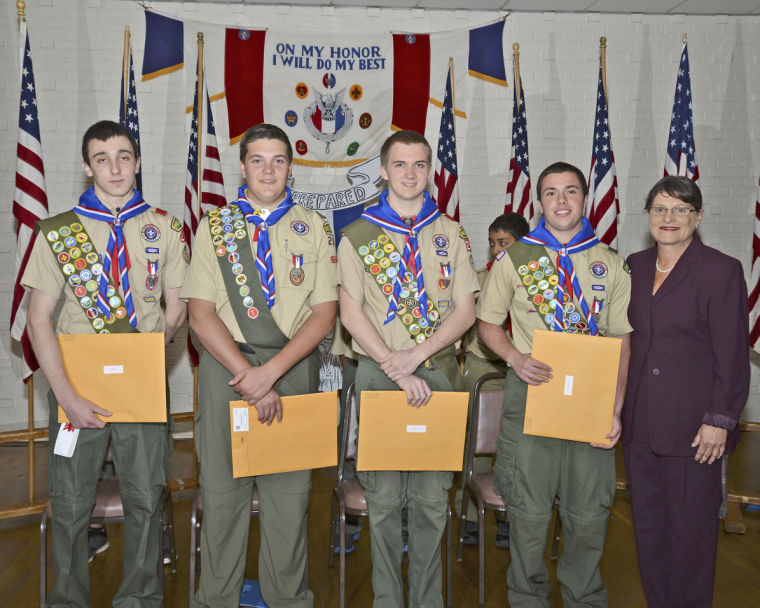 Scouts honored Scouts honored