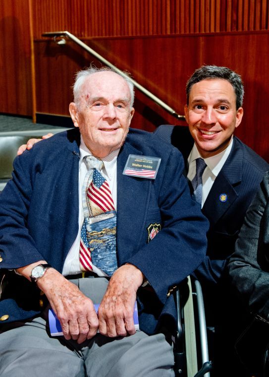 At 91, Walter Hobbs continues to serve At 91, Walter Hobbs continues to serve