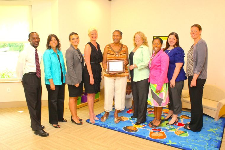 Town unveils kids reading corner