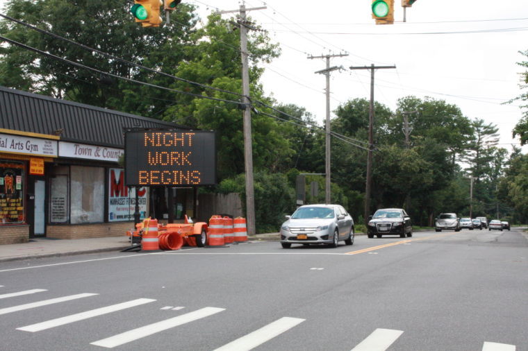 Plandome Road repaving hits Heights Plandome Road repaving hits Heights
