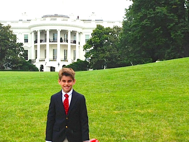 Recipe earns boy dinner at White House