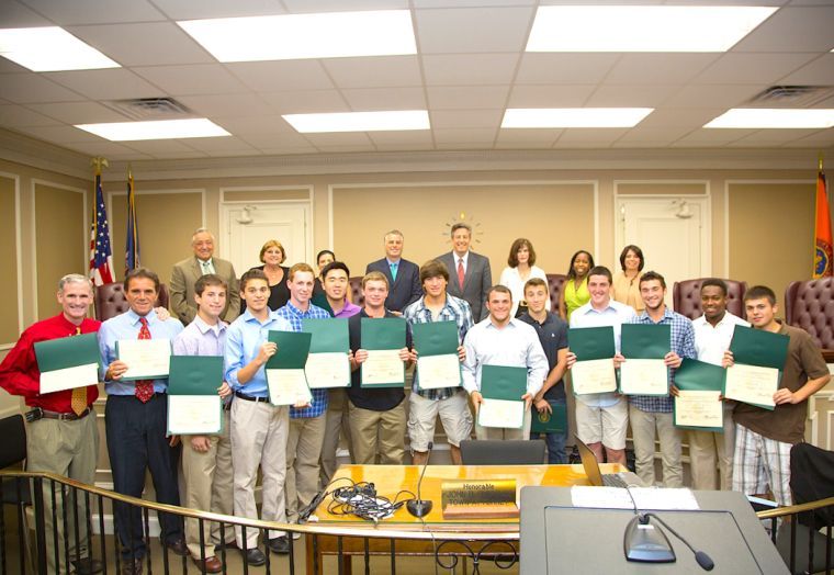 Dwyer honors Wheatley School baseball team