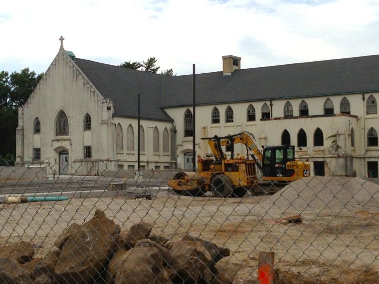 Construction at church continues