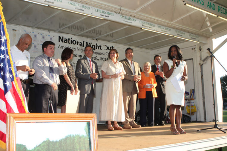 Kaiman honored at National Night Out Kaiman honored at National Night Out