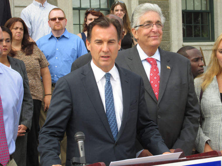 Suozzi slams Mangano on taxes