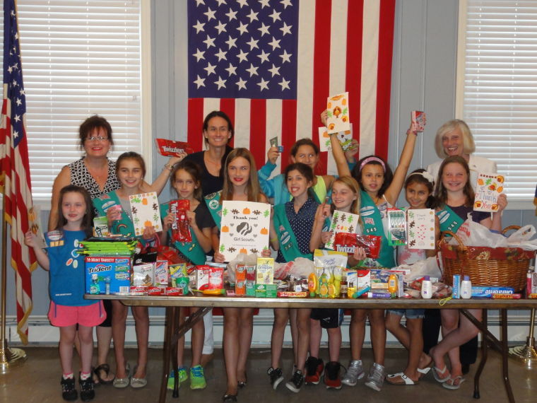 Manhasset Girl scouts answer Legion’s call