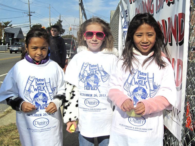 Notre Dame walks to help the hungry