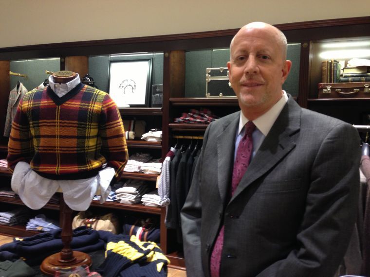 Many roles for Brooks Bros store leader